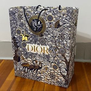 Dior shopping tote